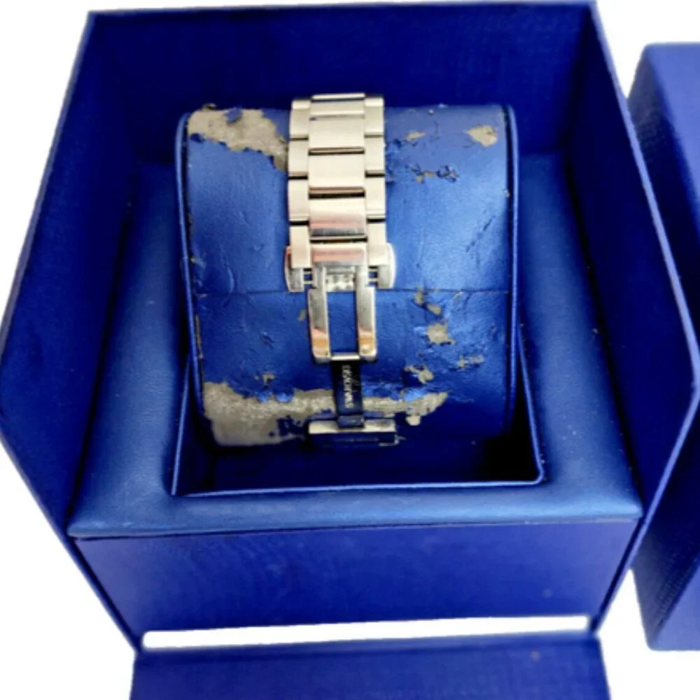 Swarovski City Stainless Steel Womens Watch 5181632 Swiss Made Movement